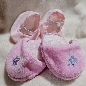 Build-A-Bear Pink Booties and Slippers Set